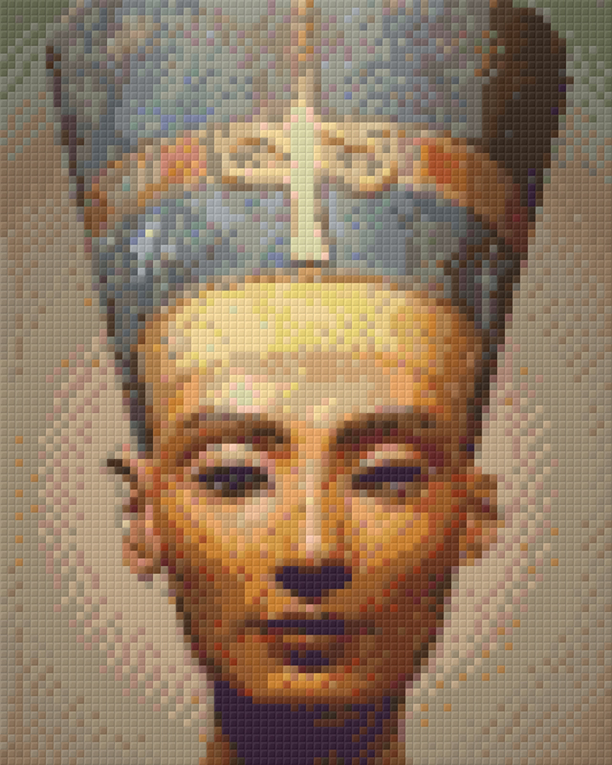 Nephertiti Four [4] Baseplate PixelHobby Mini-mosaic Art Kit image 0
